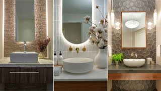 Top 100 Small Bathroom Design Ideas 2023  Bathroom mirrors Ideas  Modern Bathroom tiles design [upl. by Odrareve863]