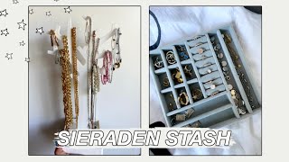 Sieraden Stash ⚡️ my jewellery lucardi etc [upl. by Essilem]