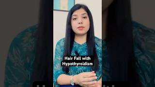 Hair fall Manage Thyroid hair loss naturally shorts [upl. by Amil]