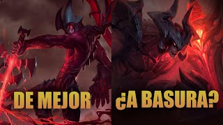 ¿Cómo era Aatrox antes del Rework  League of Legends [upl. by Elamaj]