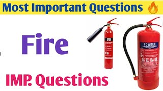 most important fire amp fireman questions exam paper 2020 [upl. by Lark]