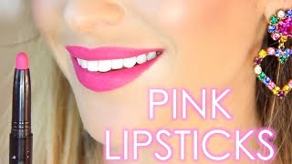 THE BEST PINK LIPSTICKS FOR DAY amp NIGHT [upl. by Chuck76]