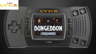 Dungeddon Atari Lynx 2 Handheld Gameplay [upl. by Tugman]