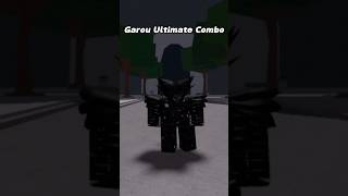 Garou Ultimate Combo  Roblox The Strongest Battlegrounds [upl. by Gefen310]