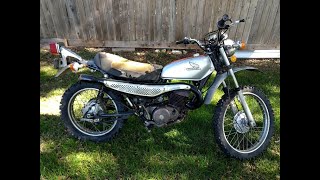 74 Honda MT250 No 1 [upl. by Had]