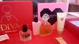 haul parfums diva  emanuel ungaro  valentino donna  et fond de teint cc perfecteur nocibé [upl. by Dianthe]