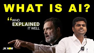 Rahul Gandhi Vs Annamalai on AI in India Who Explained Better [upl. by Perzan]