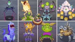 ALL inverted Monsters Ethereal Workshop by Mammott  My Singing Monsters [upl. by Nnorahs]