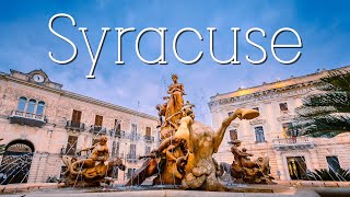 Syracuse Sicily Italy  2022  4K [upl. by Evy]