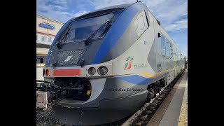 Trenitalia  MD101 in arrivo nella stazione di Siliqua [upl. by Sullivan606]