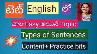 Types of Sentences for SA and SGT with practice bits [upl. by Elocen]