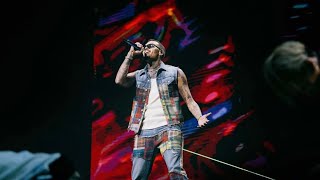 Chris Brown  Sensational Live  F1 Abu dahbi Concert [upl. by Kenlee]