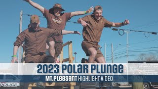 2023 Polar Plunge  Mount Pleasant  Highlight Video [upl. by Leva]