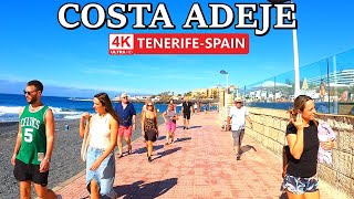 TENERIFE  COSTA ADEJE  Check the Current look at these Places ☀️ 4K Walk ● January 2024 [upl. by Ayor]