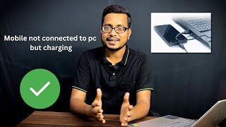 Mobile not connected to pc but charging  live solve usb option not showing to pc  Problem Fixed [upl. by Vincent]