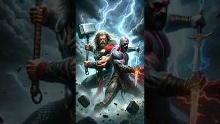 Kratos vs Thor Who would win thor kratos godofwar godofthunder battel epicmythologymatrix [upl. by Edelman]