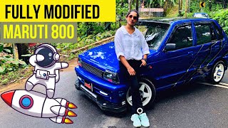 തീ വരും തീ💥 Maruti Suzuki 800 Fully Modified🔥Pocket Rocket🚀  Detailed Review Maruti 800💫 [upl. by Nacim390]