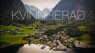 Kvinnherad  Rosendal  Husnes  Norway Drone 4K [upl. by Erek]