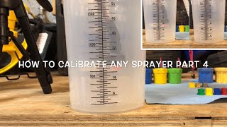 How To Calibrate Any Sprayer PART 4 [upl. by Jobina]