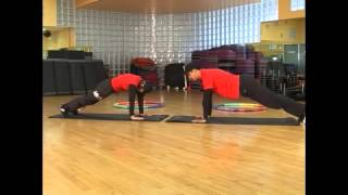 Weighted Sports Hula Hoop Workout plus  5  Ab Workout by Rosemary [upl. by Angelique361]