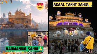 FINALLY 1 Sal Bad AMRITSAR Aa hi Gye🙏 AMRITSAR Yatra Vlog😍Emotional Ho Gye Sb🥹EP2 vlog dailyvlog [upl. by Ortrude]