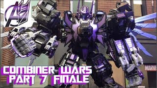 Transformers Stop Motion Combiner Wars Pt 7 Dark Predaking SERIES FINALE [upl. by Feirahs]