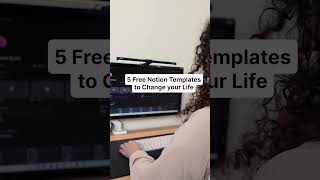 8 Free Templates for Notion notion notionhq notionapp tutorial [upl. by Anirtruc]
