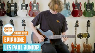 Epiphone Les Paul Junior  NAMM 2020  SOUND BITES [upl. by Tarah]