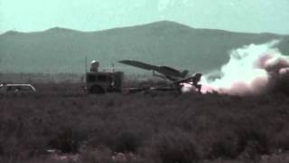 F0960 Teledyne Ryan Firebee UAV Drone Launches [upl. by Ardith]