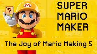 Super Mario Maker Bob Ross  The Joy of Mario Making 5 [upl. by Baillie460]