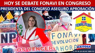 NOTICIA ULTIMO MINUTO FONAVI 2022 HOY SE DEBATE DEVOLUCION DE APORTES DEL FONAVI EN EL CONGRESO [upl. by Ahteral]