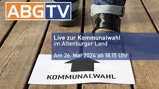 Live Kommunalwahl im Altenburger Land [upl. by Cordeelia]