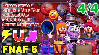 Cara Mengatasi Semua Minigames  Tutorial FNAF 6 4 [upl. by Aiekam]