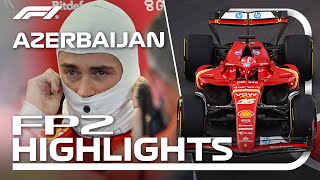 FP2 Highlights  2024 Azerbaijan Grand Prix [upl. by Adiasteb]