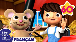 Chanson des Tracteurs  Comptines et Chansons pour Bébés  Little Baby Bum en Français [upl. by Bernardina358]