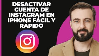 Cómo desactivar la cuenta de Instagram en el iPhone rápido y simple [upl. by Ragen]