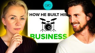 JP Bouvet REVEALS How He Built Online Drumming Business Interview [upl. by Nylaras958]