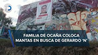 Familia de Octavio Ocaña coloca mantas para localizar a otro implicado en el homicidio del actor [upl. by Enyehc599]