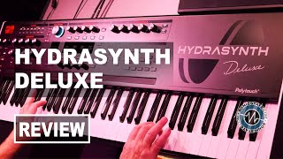 ASM Hydrasynth Deluxe 73 Key Synthesizer  SonicLAB Review [upl. by Adnawat813]