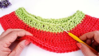 👕TRUCO CANESÚ CIRCULAR ESCOTADO BlusaJersey a CROCHET Parte 1 [upl. by Cassiani]