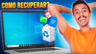 Como RECUPERAR ARQUIVOS APAGADOS da LIXEIRA do PC  Guia completo [upl. by Hollie120]