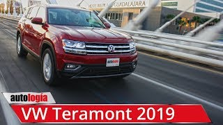 VW Teramont 2019  Test  Enorme espacio para 7 pasajeros [upl. by Anitsirt256]