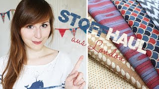 STOFFHAUL aus London  Stoffe Bänder und Borten [upl. by Edme]