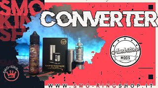 CONVERTER by AMBITION MODS Recensione Box Mod e Primo Utilizzo [upl. by Chlores]