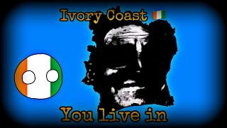 You live in Ivory Coast 🇨🇮 Mr Incredible becoming uncanny mapping [upl. by Einnus]