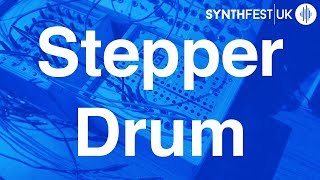 New Stepper Drums from Transistor Sound Labs  Synthfest 2018 [upl. by Dnaltruoc3]