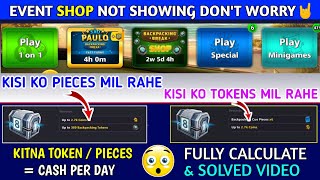 Backpacking Shop not Showing Problem Fix  Id Me Kisi Ko Tokens Kisi ko Pieces 😔 Kya Kare [upl. by Sancho]