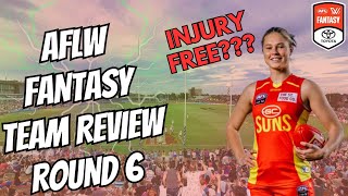 AFLW Fantasy 2024 Team Review Round 6  NO INJURIES [upl. by Flaherty]