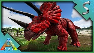 JURASSIC TRIKES ARE OP TRICERATOPS TAMING  Ark Jurassic Park E12 [upl. by Arbmahs678]