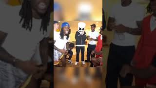 Nah this is really a slient dance party 😭 kaicenat marshmello fyp [upl. by Eneles]